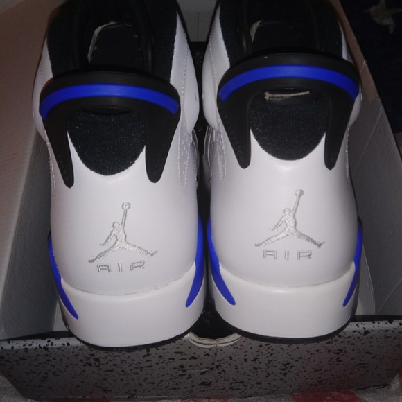 AIR JORDAN 6 RETRO 2014 SPORT BLUE - Picture 5 of 7